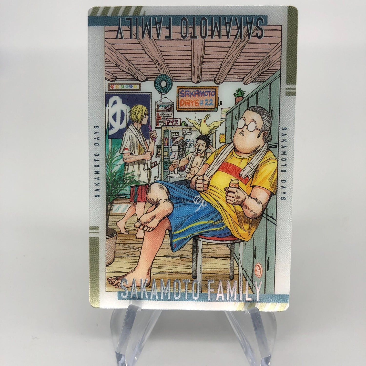 Sakamoto Days Card Wafer Family V-16 Holo Japanese [Mint]