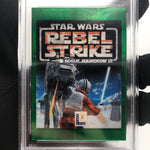 PSA 10 Star Wars Galaxy 2022 Rebel Strike GG-15 /99 Green Topps Chrome [10]