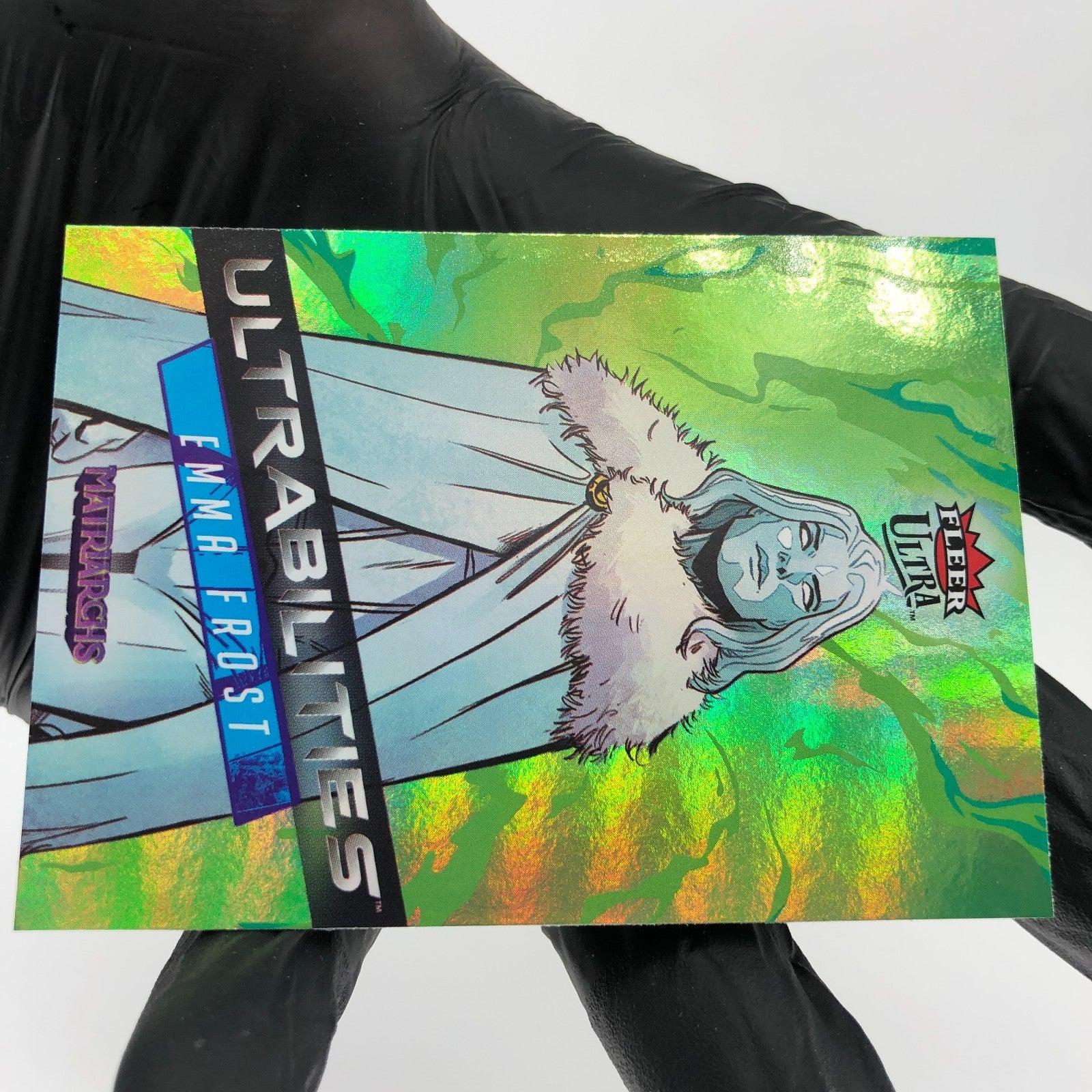 Marvel Card Emma Frost 18 of 20 Ultrabilities Matriarchs 2024 Upper Deck [NM]