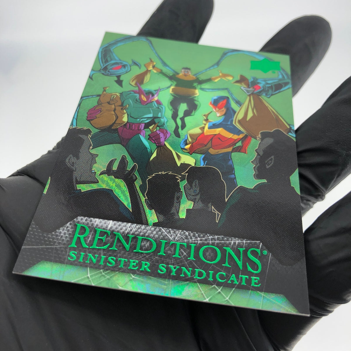 Marvel Card Sinister Syndicate 71 Green  /399 Fleer Upper Deck Renditions [NM]