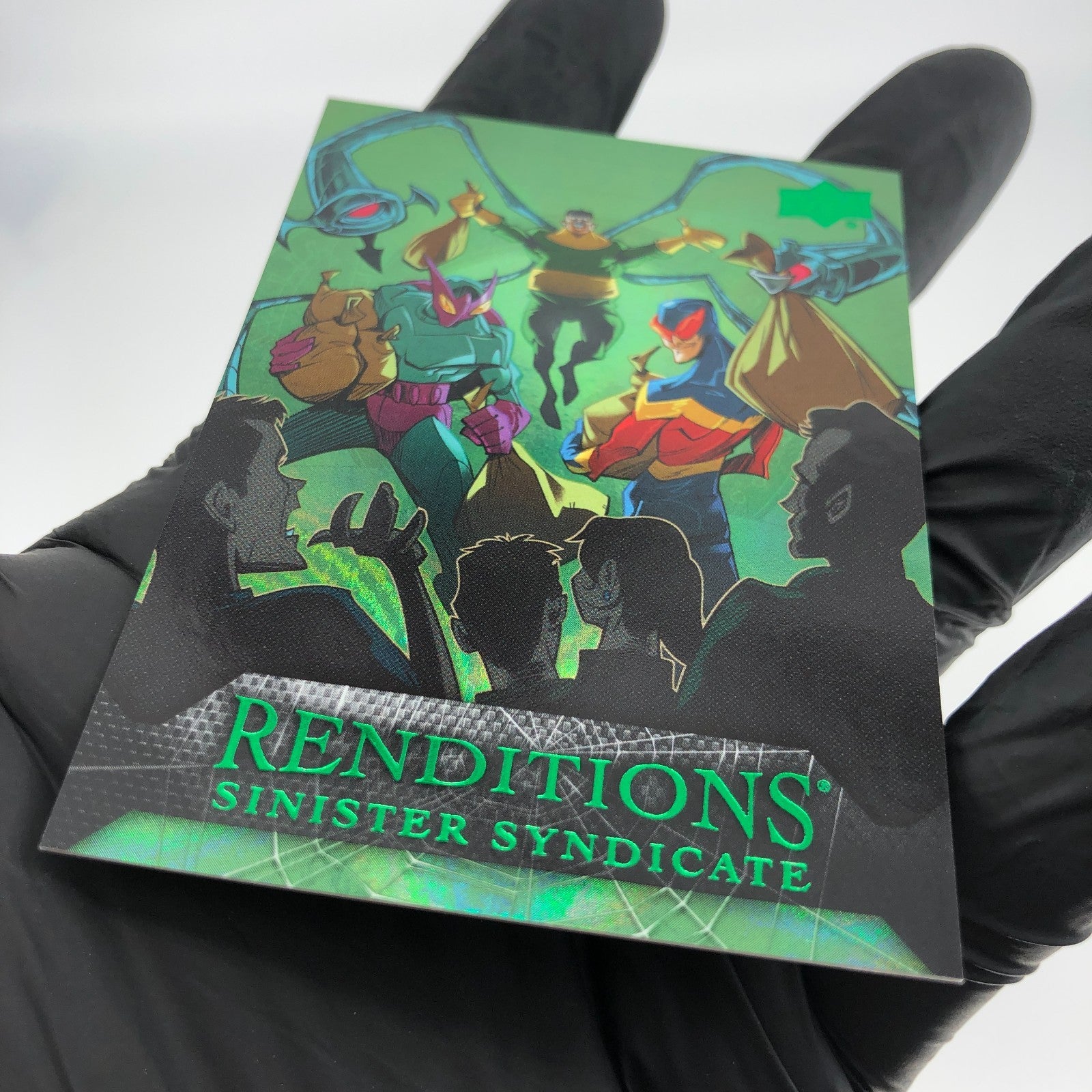 Marvel Card Sinister Syndicate 71 Green  /399 Fleer Upper Deck Renditions [NM]