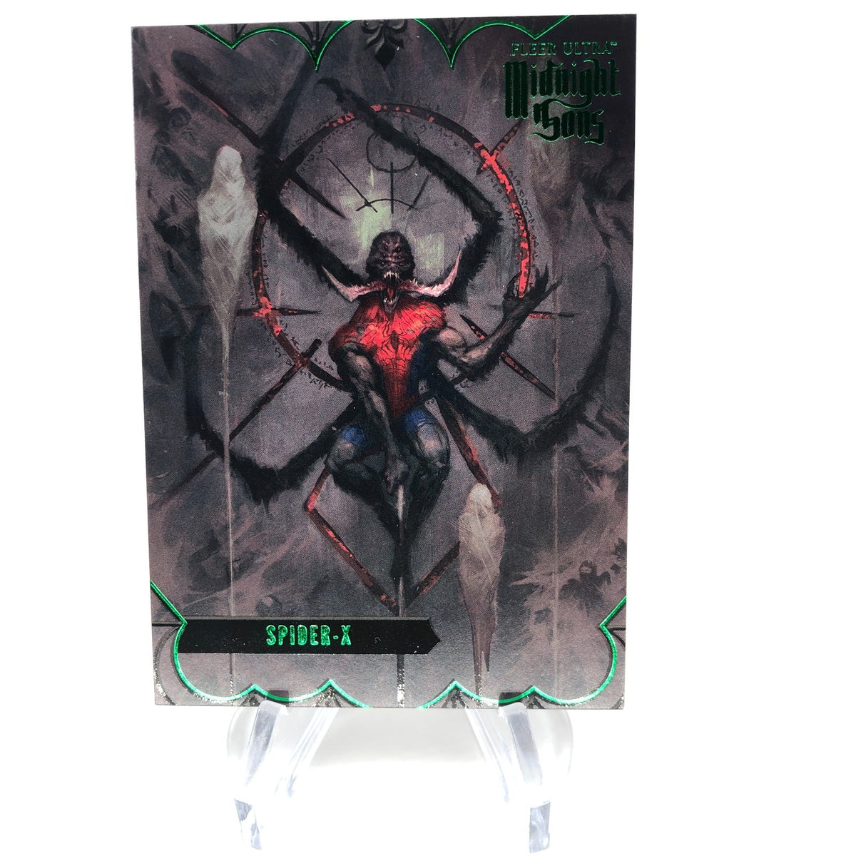 Marvel Card Spider-X 86 Parallel  Midnight Sons 2022 Fleer Upper Deck [NM]