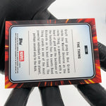 Marvel Card The Thing 109 Black Web /399 Topps Chrome 2025 [NM]