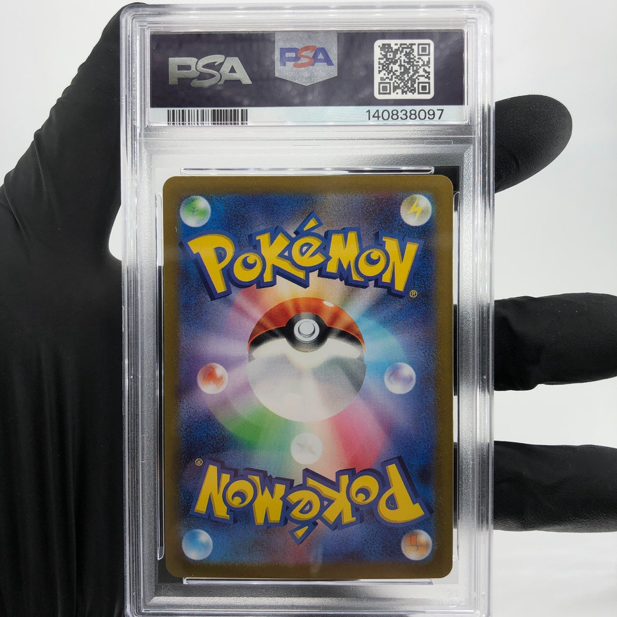 PSA 9 Pokemon Card Meowth 109/098 AR SV10 Team Rocket Japanese Karte [9]
