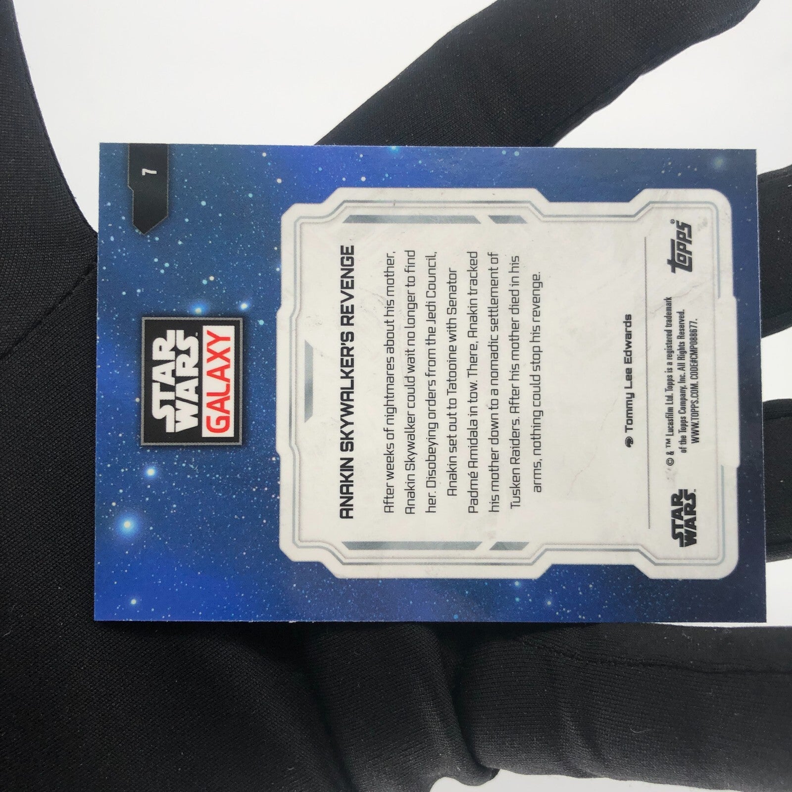 Star Wars Galaxy 2024 Anakin Revenge 7 Base Topps Chrome [Rank A]