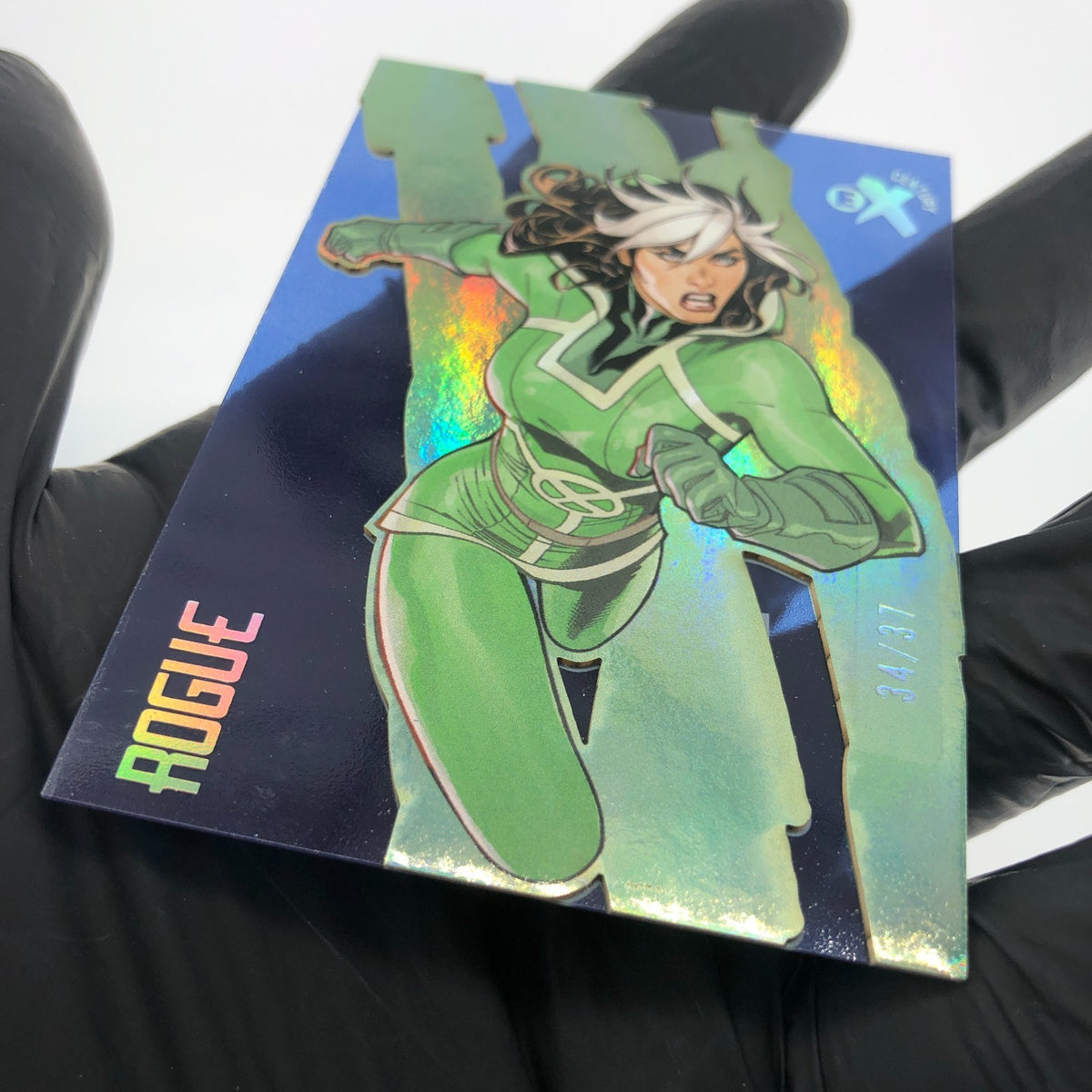 Marvel Card Rogue EX37 Blue /37 Century Upper Deck Wolverine [Exc.]