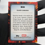 Marvel Card Silver Samurai 59 Red Wave /5 Alpha Topps Chrome 2025 [NM]