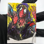 Marvel Masterpieces Sketch Spider-Man 1/1 Bora Arslanbulut 2022 Upper Deck [NM]