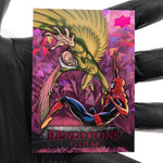 Marvel Card Vulture Spider-Man 14 Pink /199 Fleer Upper Deck Renditions [NM]