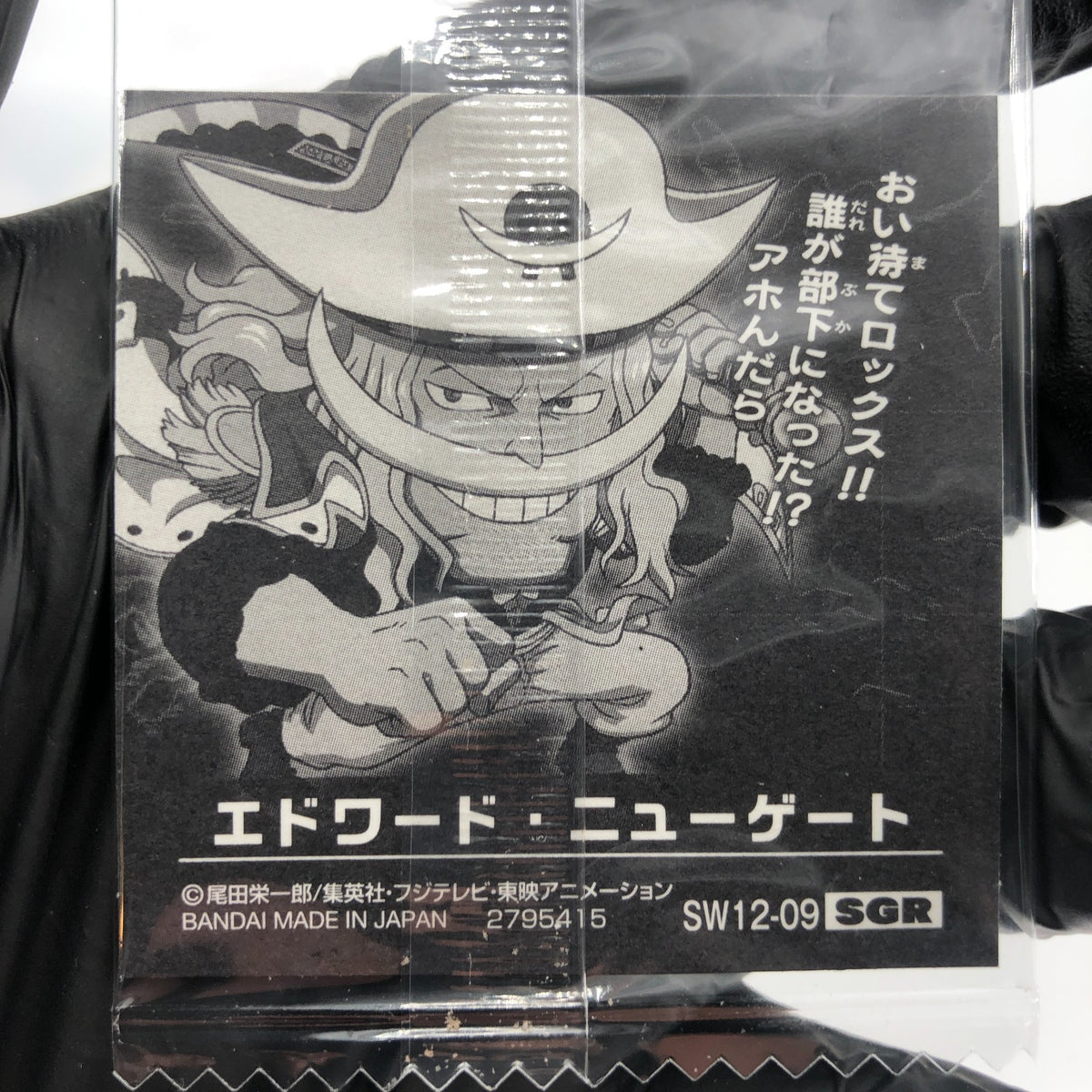 One Piece White Beard Edward Newgate SW12-09 SGR Holo Wafer Japan [Sealed]