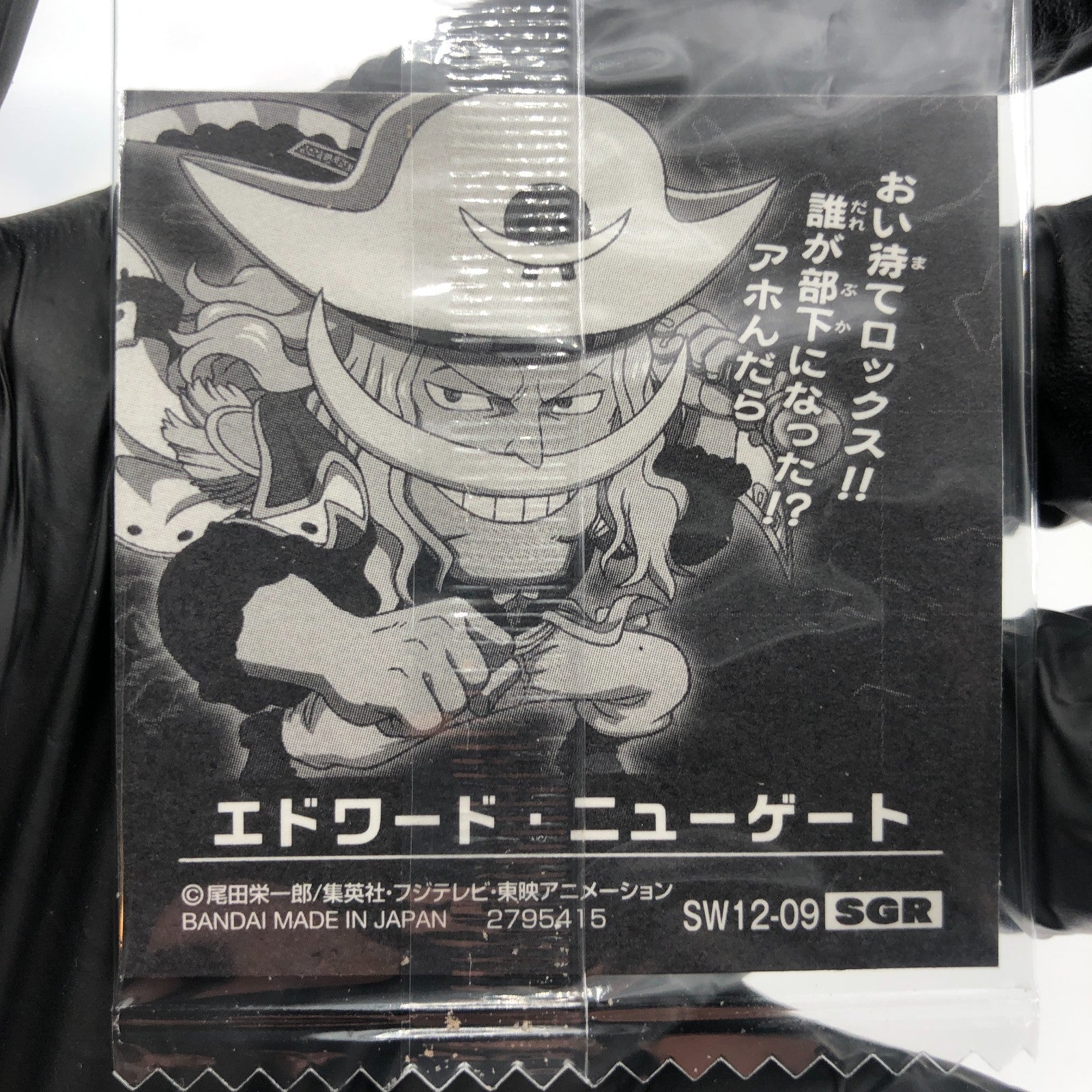 One Piece White Beard Edward Newgate SW12-09 SGR Holo Wafer Japan [Sealed]