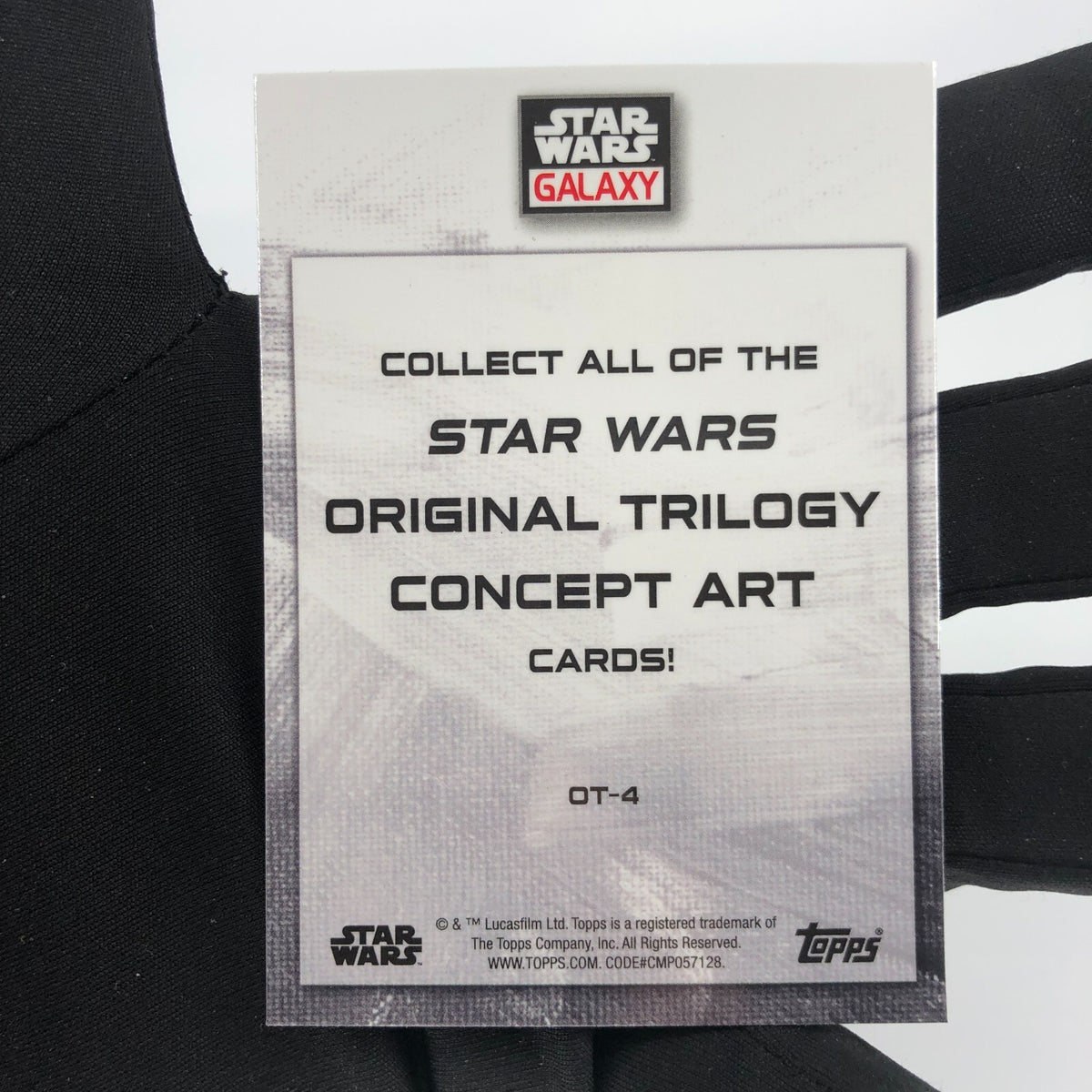 Star Wars Galaxy Darth Vader OT-4 Concept Art 2023 Topps Chrome [Rank A]