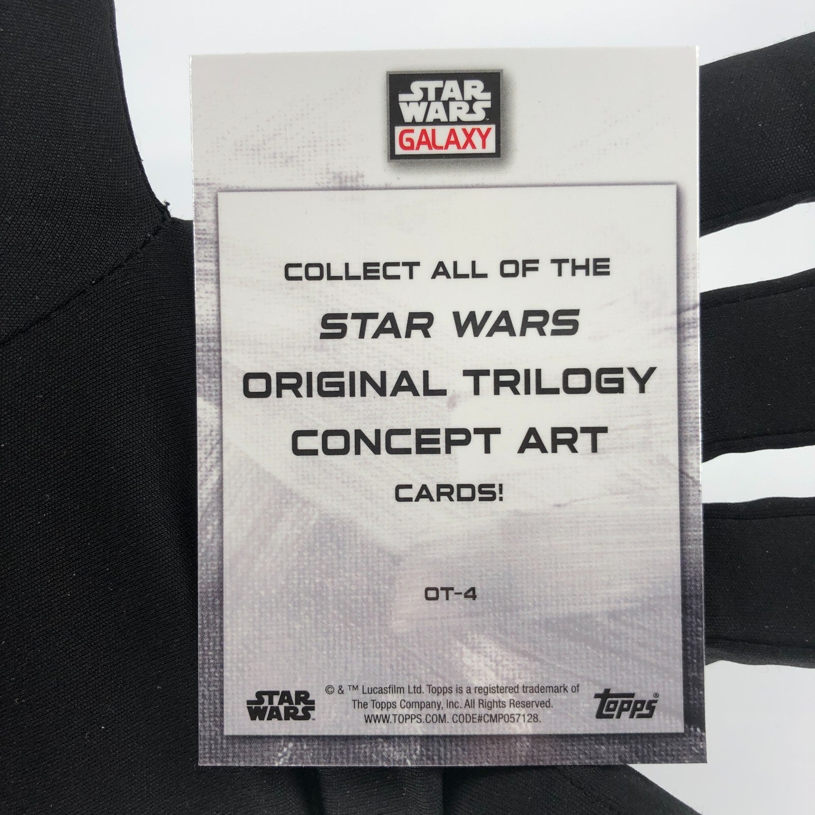 Star Wars Galaxy Darth Vader OT-4 Concept Art 2023 Topps Chrome [Rank A]