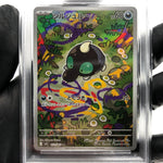 PSA 9 Pokemon Card Shroodle AR 072/063 M1L Japanese Karte [9]