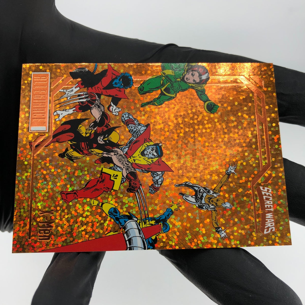 Marvel Card X-Men 61 Orange Glitter /199 Secret Wars Allegiance Upper Deck [NM]