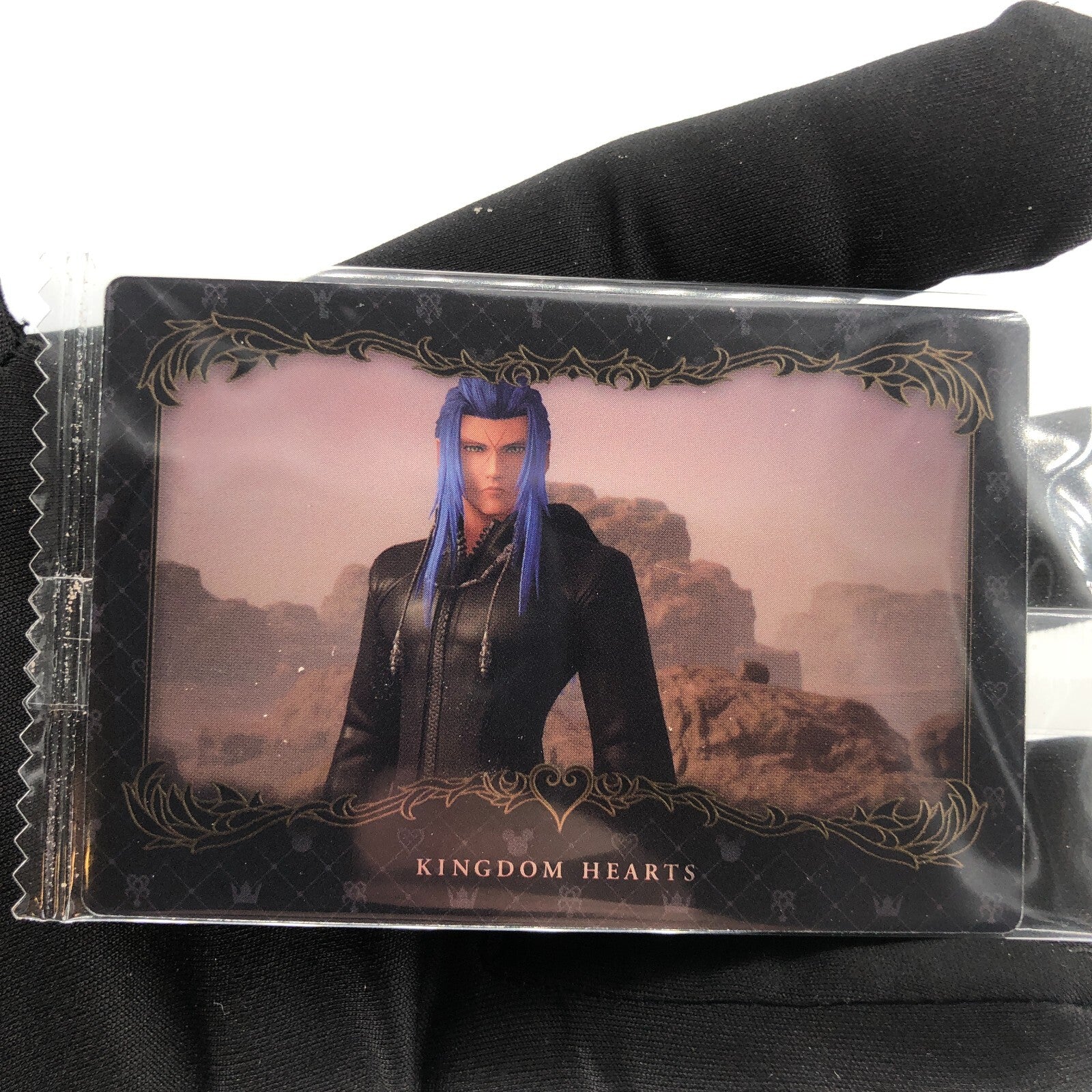 Kingdom Hearts Card Wafer Saix 017 Memorial Collection Holo Japan [Rank S]