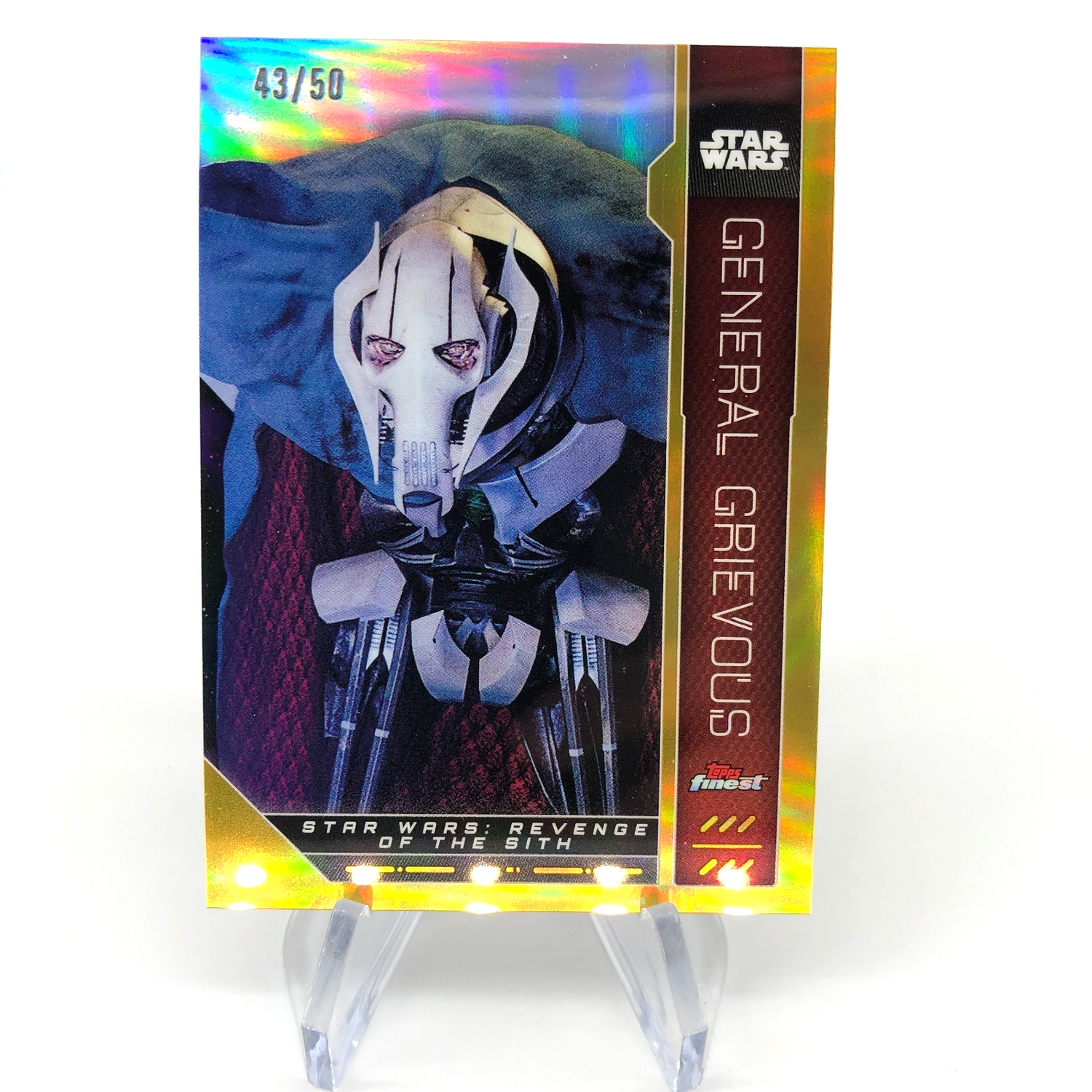 2023 Topps Finest Star Wars General Grievous EB-13 Holo /50 [NM]