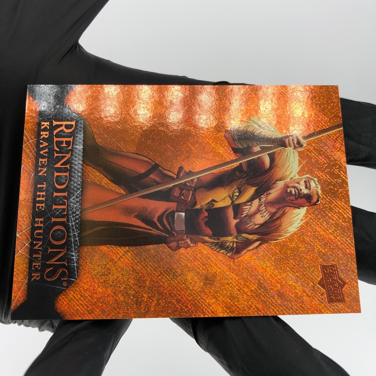 Marvel Card Kraven 54 Orange  /299 Fleer Upper Deck Renditions [NM]