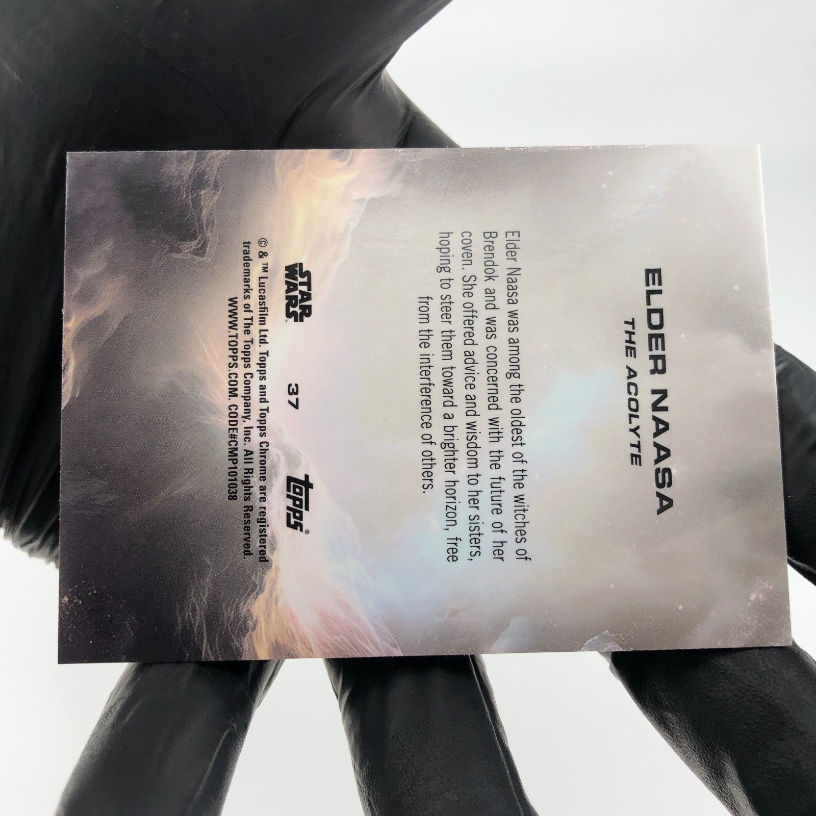 2025 Topps Chrome Star Wars Elder Naasa 37 Purple  /199 [NM]