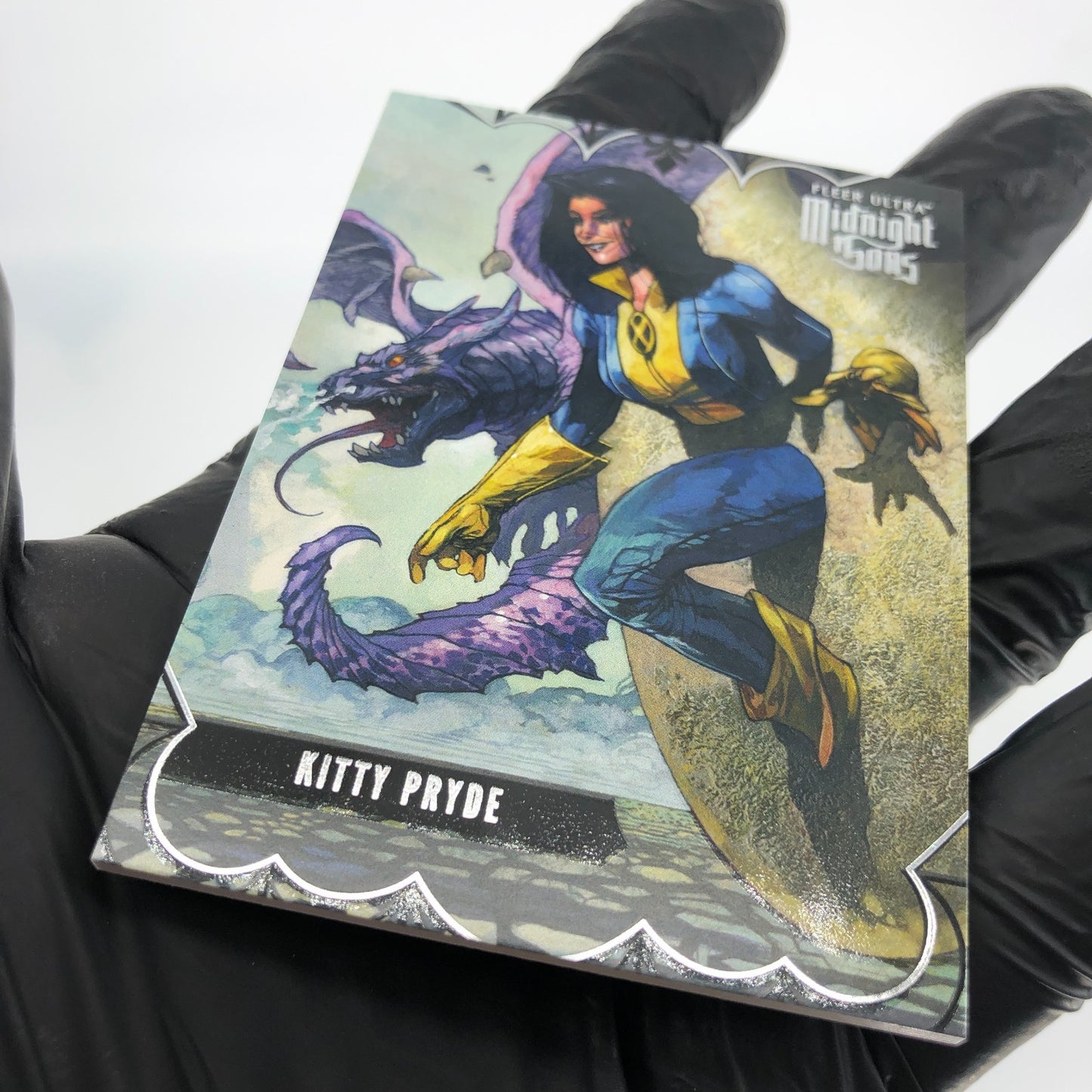 Marvel Card Kitty Pride 49 Silver  Midnight Sons 2022 Fleer Upper Deck [NM]