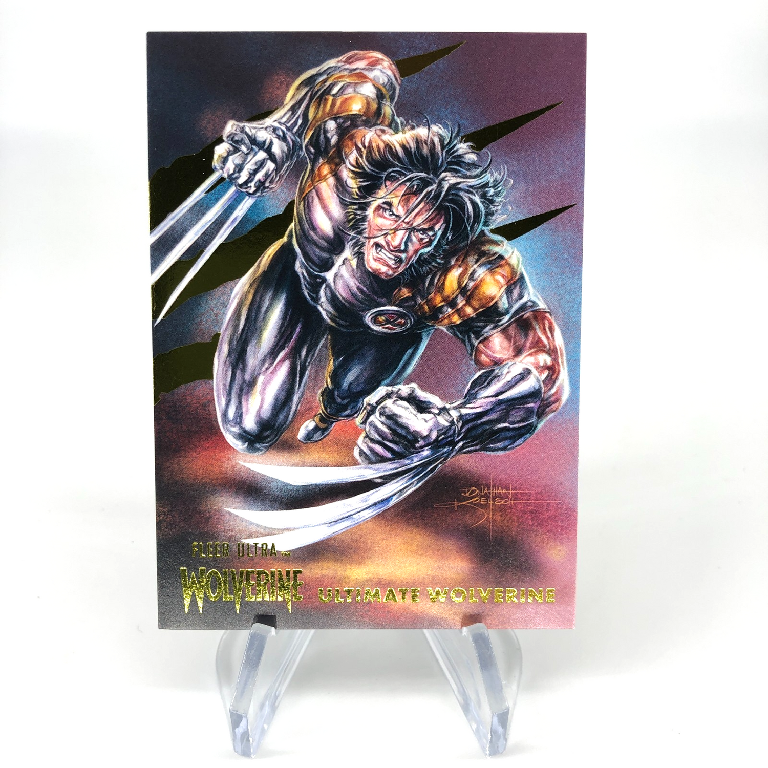 Marvel Card Ultimate Wolverine 86 Gold /90 Fleer Upper Deck Ultra [NM]