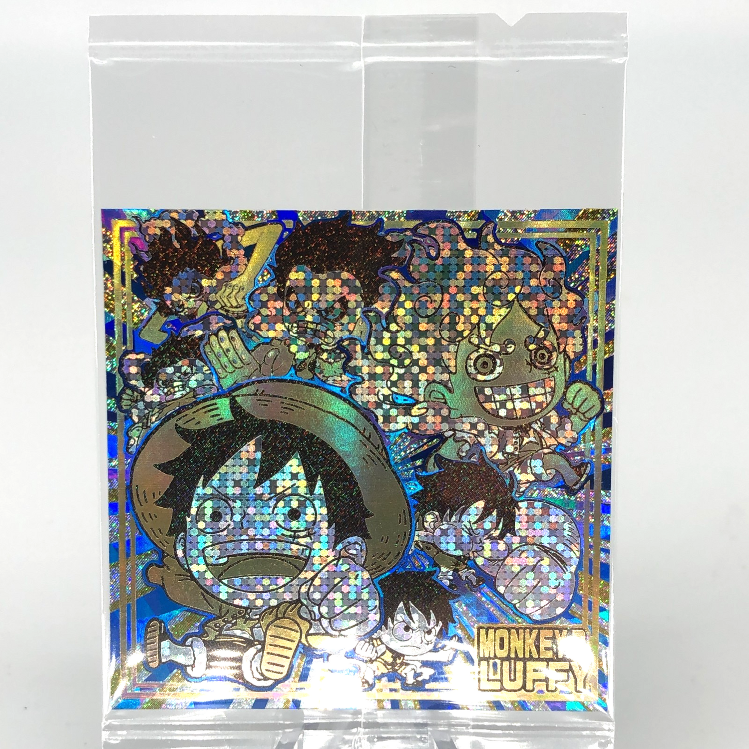 One Piece Luffy SW10-01 USGR Holo Wafer  Japanese [Sealed]