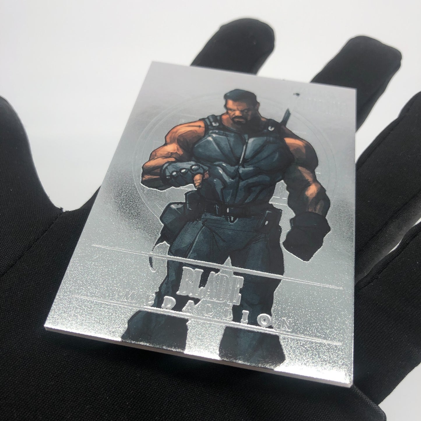 Marvel Card Blade M-4 Medallion Fleer Upper Deck Wolverine Ultra [Rank A]