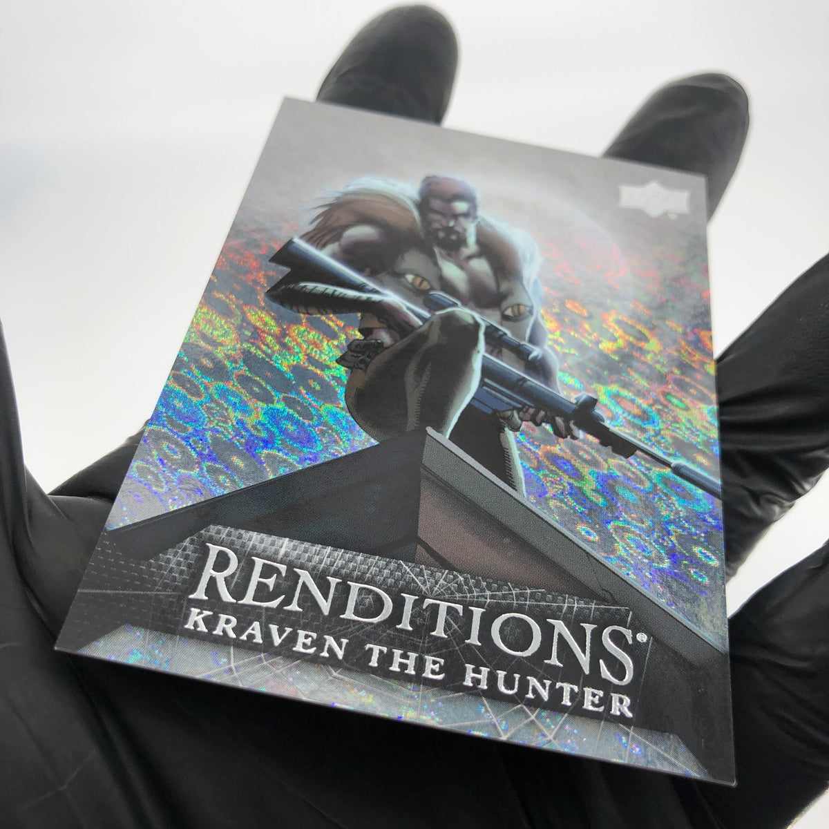 Marvel Card Kraven 9 Tombstone White /35 Fleer Upper Deck Renditions [NM]