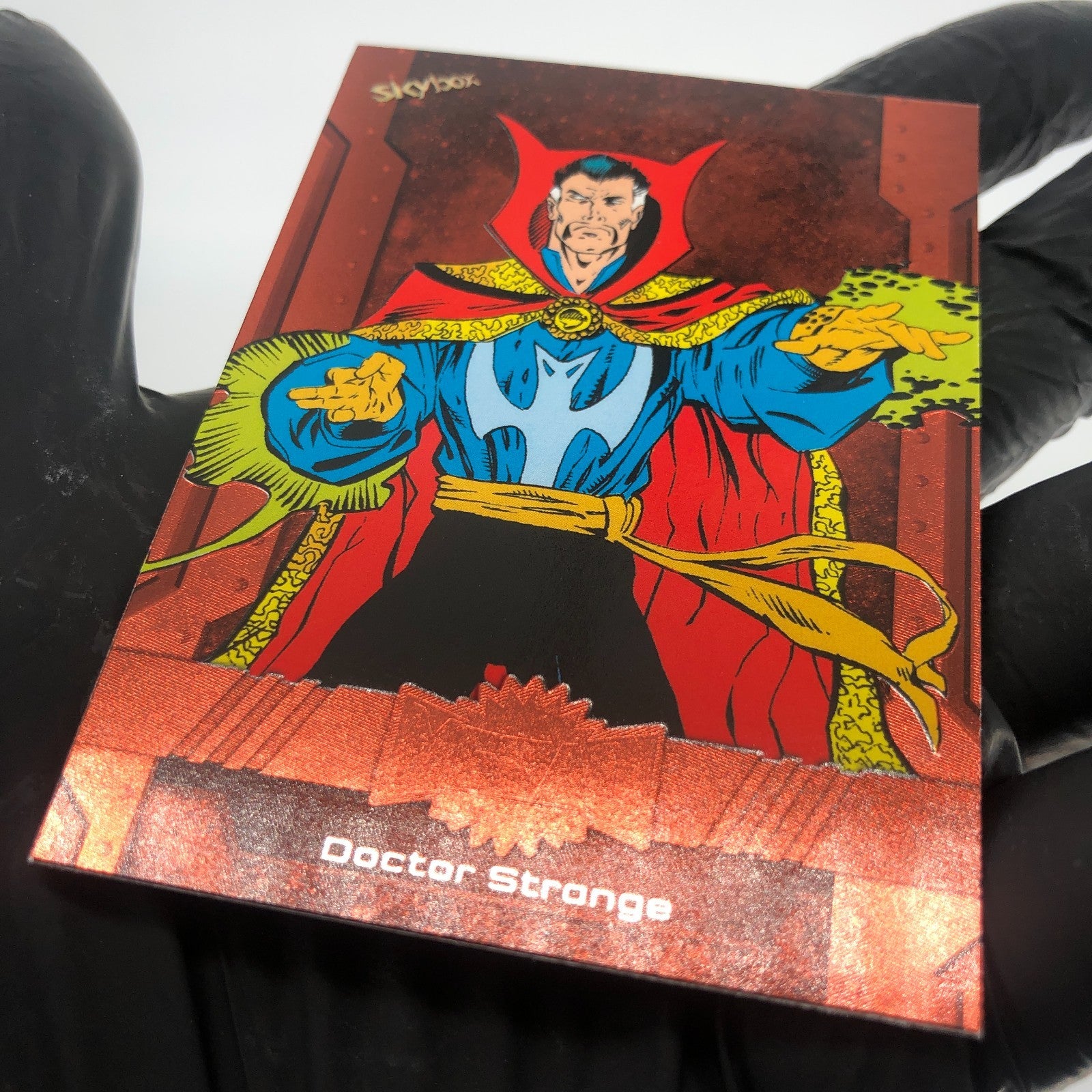 Marvel Card Doctor Strange 186 Copper Metal Upper Deck Universe [NM]