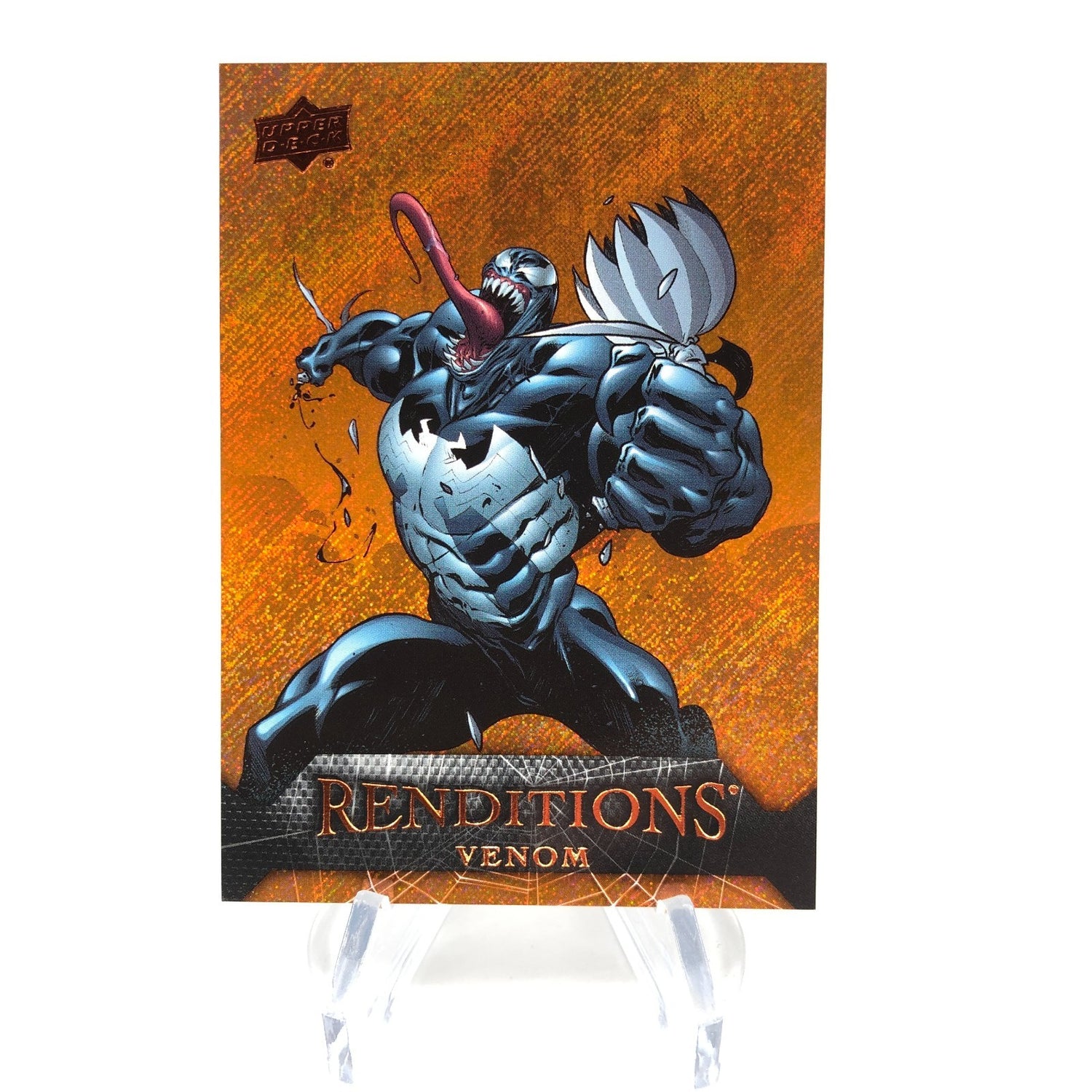 Marvel Card Venom 24 Orange  /299 Fleer Upper Deck Renditions [NM]