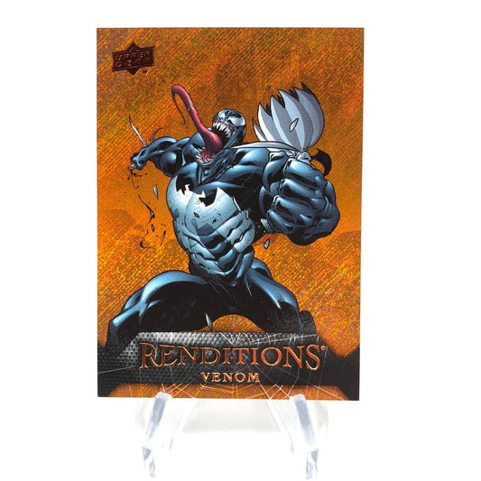 Marvel Card Venom 24 Orange  /299 Fleer Upper Deck Renditions [NM]