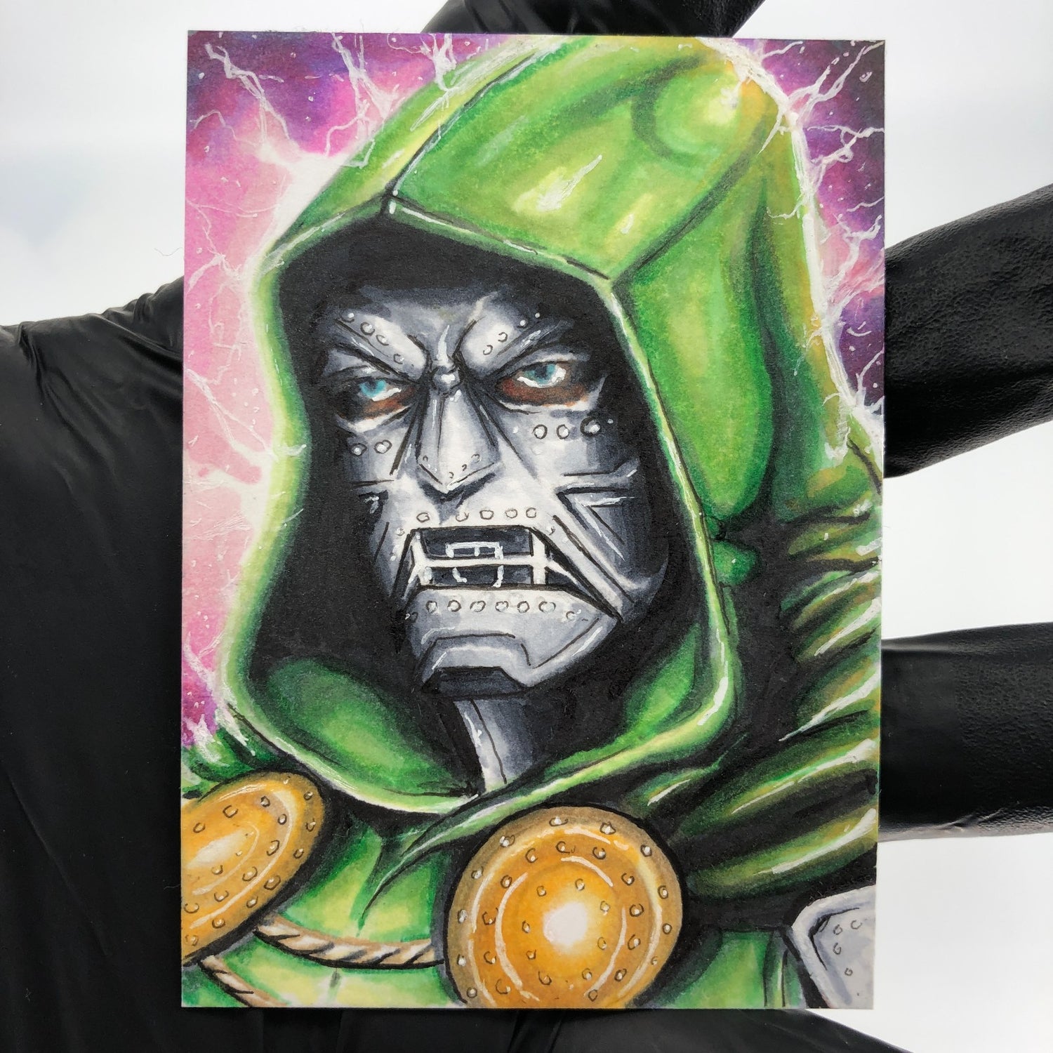 Marvel Sketch Dr Doom 