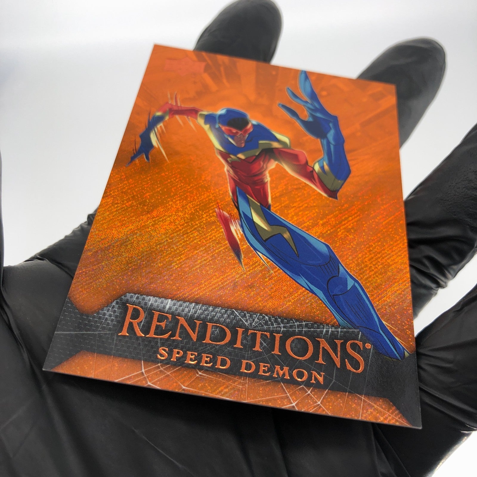 Marvel Card Speed Demon 69 Orange /299 Upper Deck Renditions [NM]