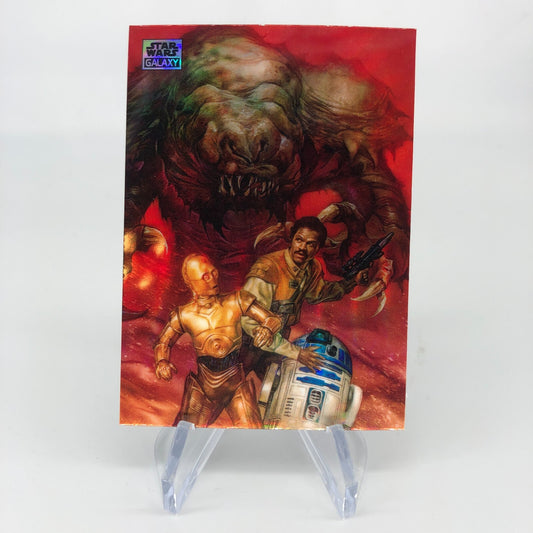 Star Wars Galaxy 2024 Rebels And Rancor 37 Mini Diamond Topps Chrome [Rank A]