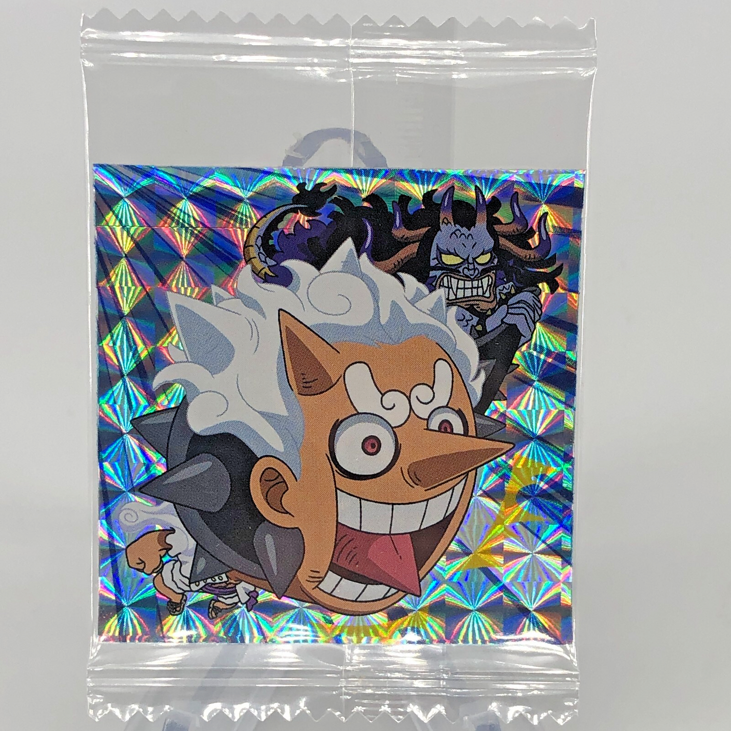 One Piece Luffy Kaido SW6-18 GR Holo Wafer  Japanese [Sealed]