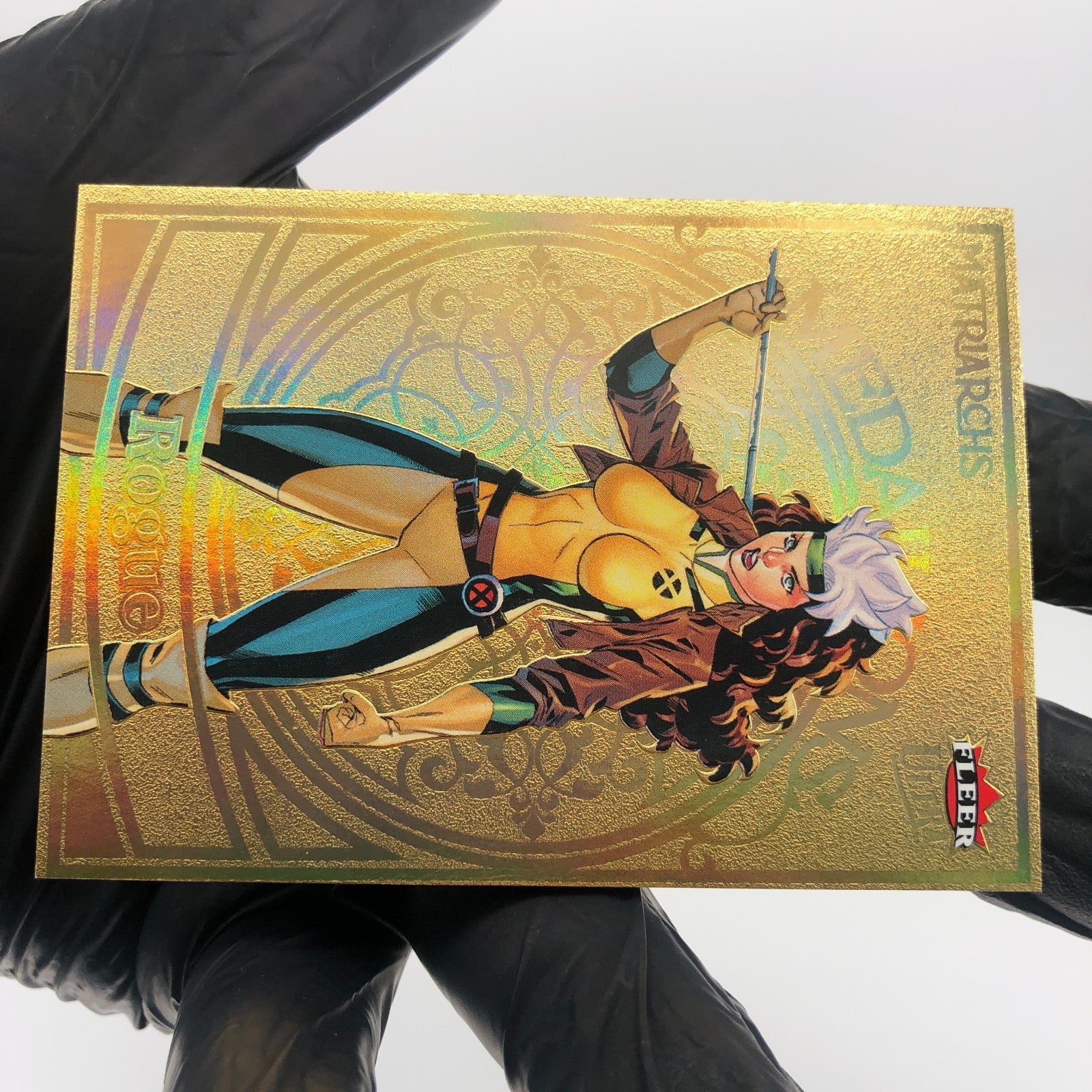 Marvel Card Rogue Gold Medallion M-2 /200 Matriarchs 2024 Fleer Upper Deck [NM]