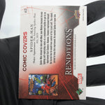Marvel Card Spider-Man 62 Comic Covers Fleer Upper Deck Renditions [NM]