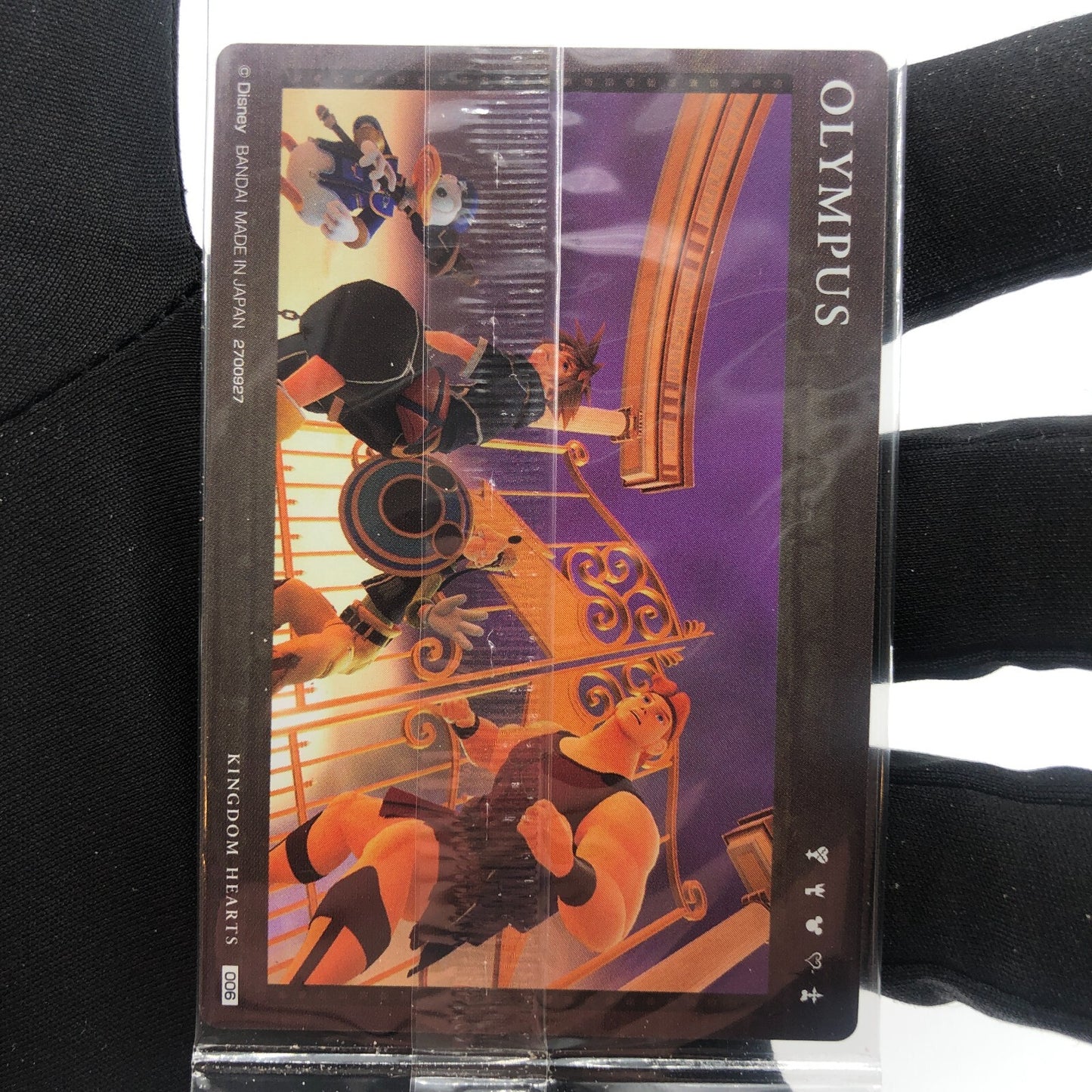 Kingdom Hearts Card Wafer Olympus 006 Memorial Collection Japan [Sealed]