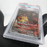 PSA 9 Pokemon Card Meowth 109/098 AR SV10 Team Rocket Japanese Karte [9]