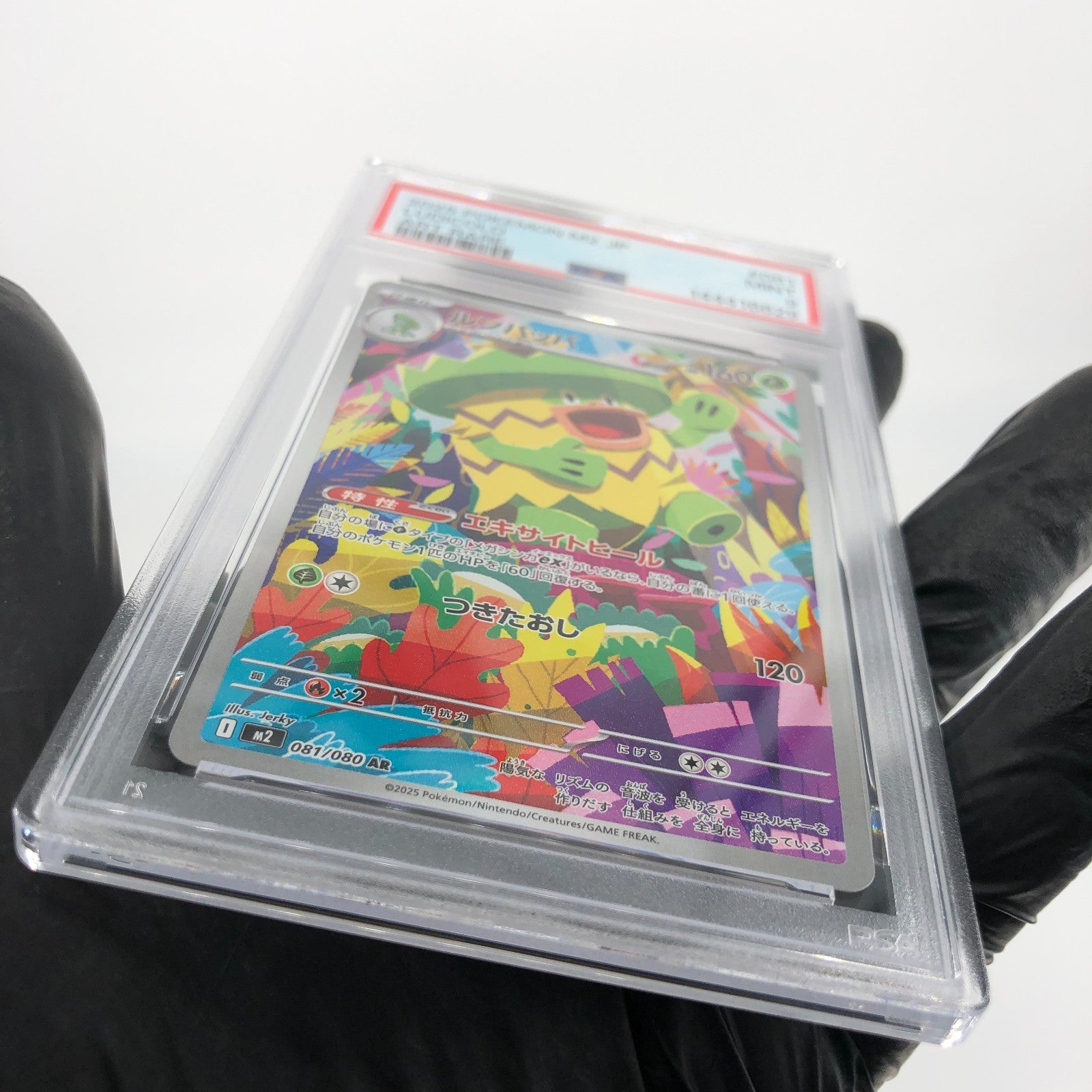 PSA 9 Pokemon Card Ludicolo 081/080 AR M2 Japanese Karte [9] 3