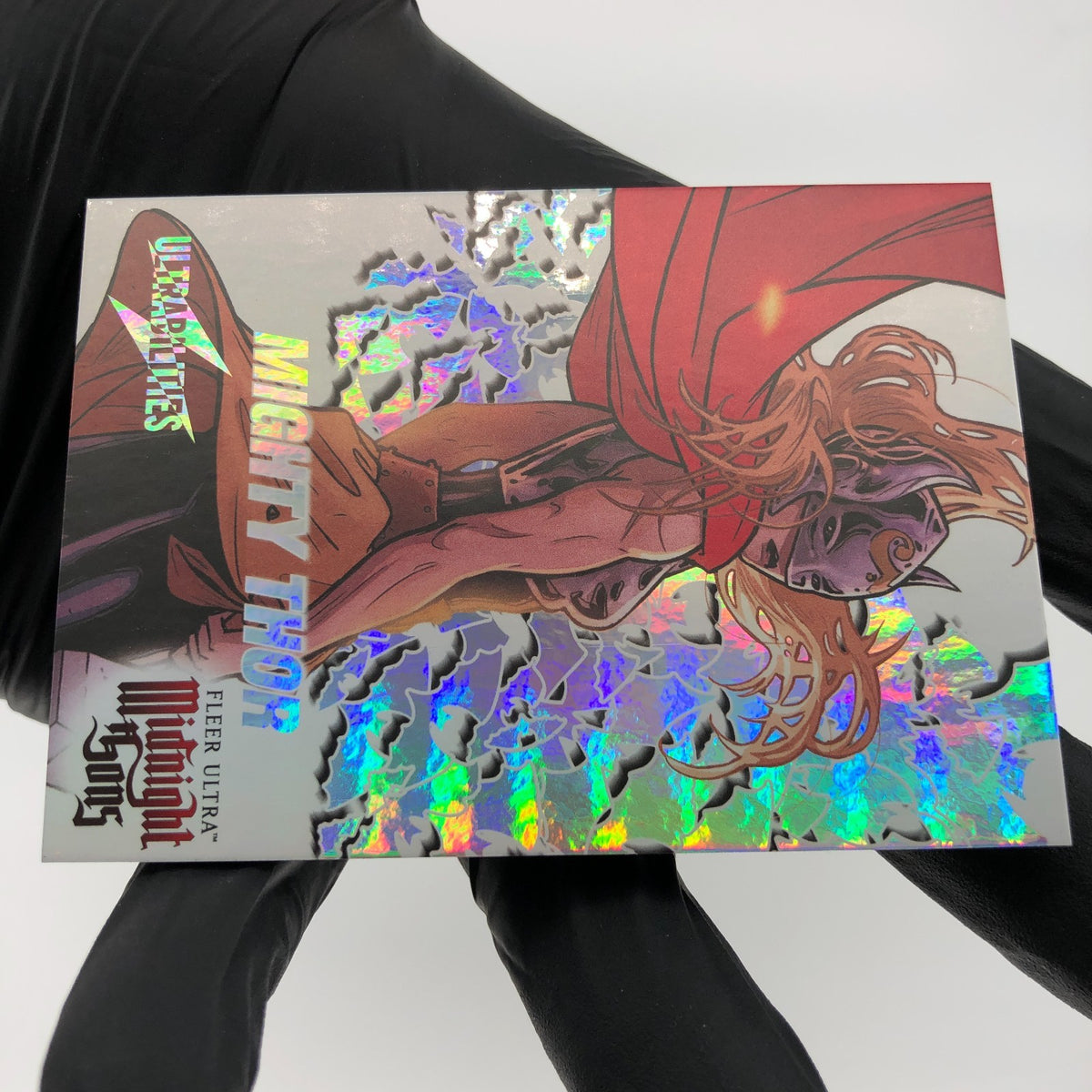 Marvel Card Mighty Thor 17 of 30 UB Midnight Sons 2022 Fleer Upper Deck [NM]