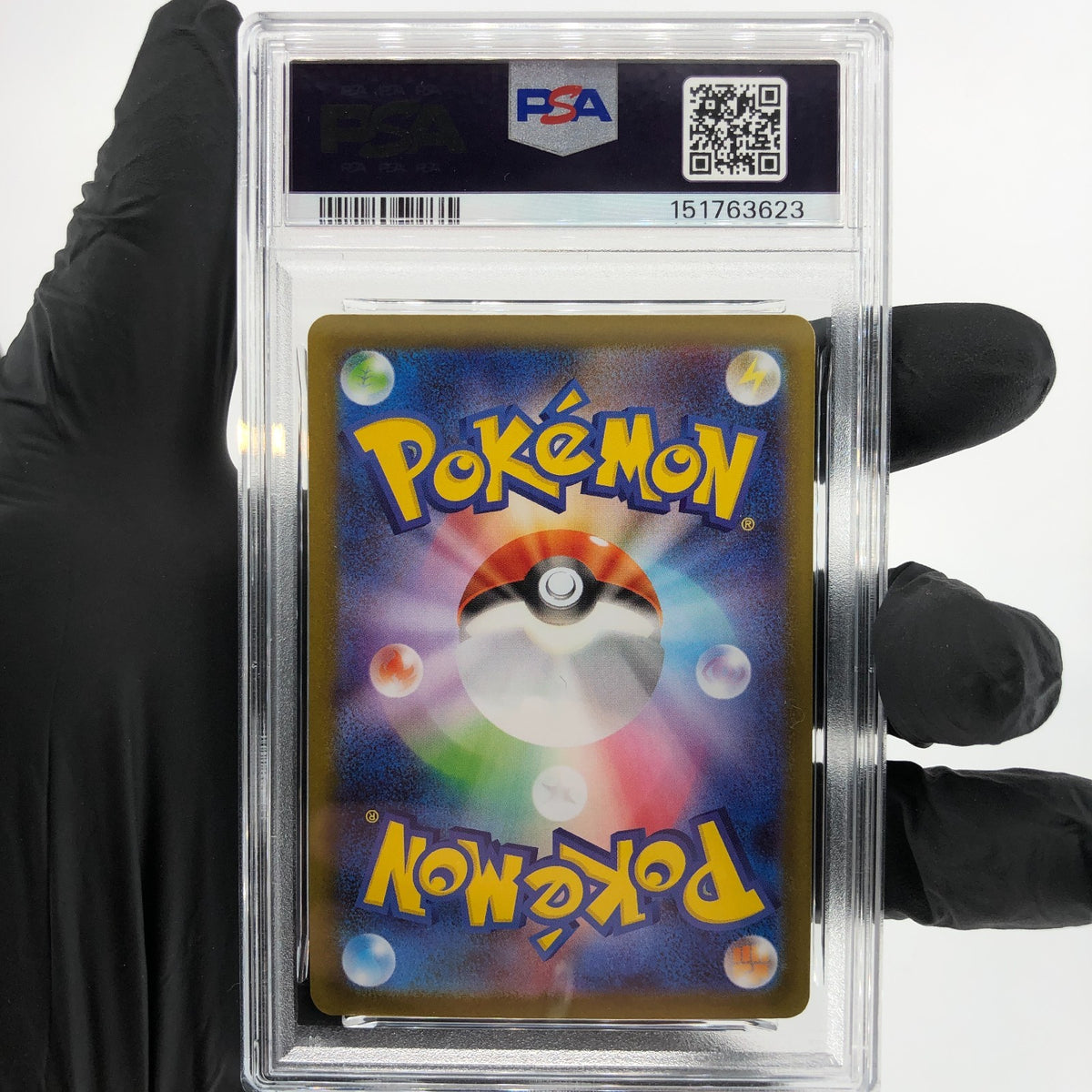 PSA 9 Pokemon Card Flareon 021/187 G SV8a Masterball Holo Japanese Karte [9]