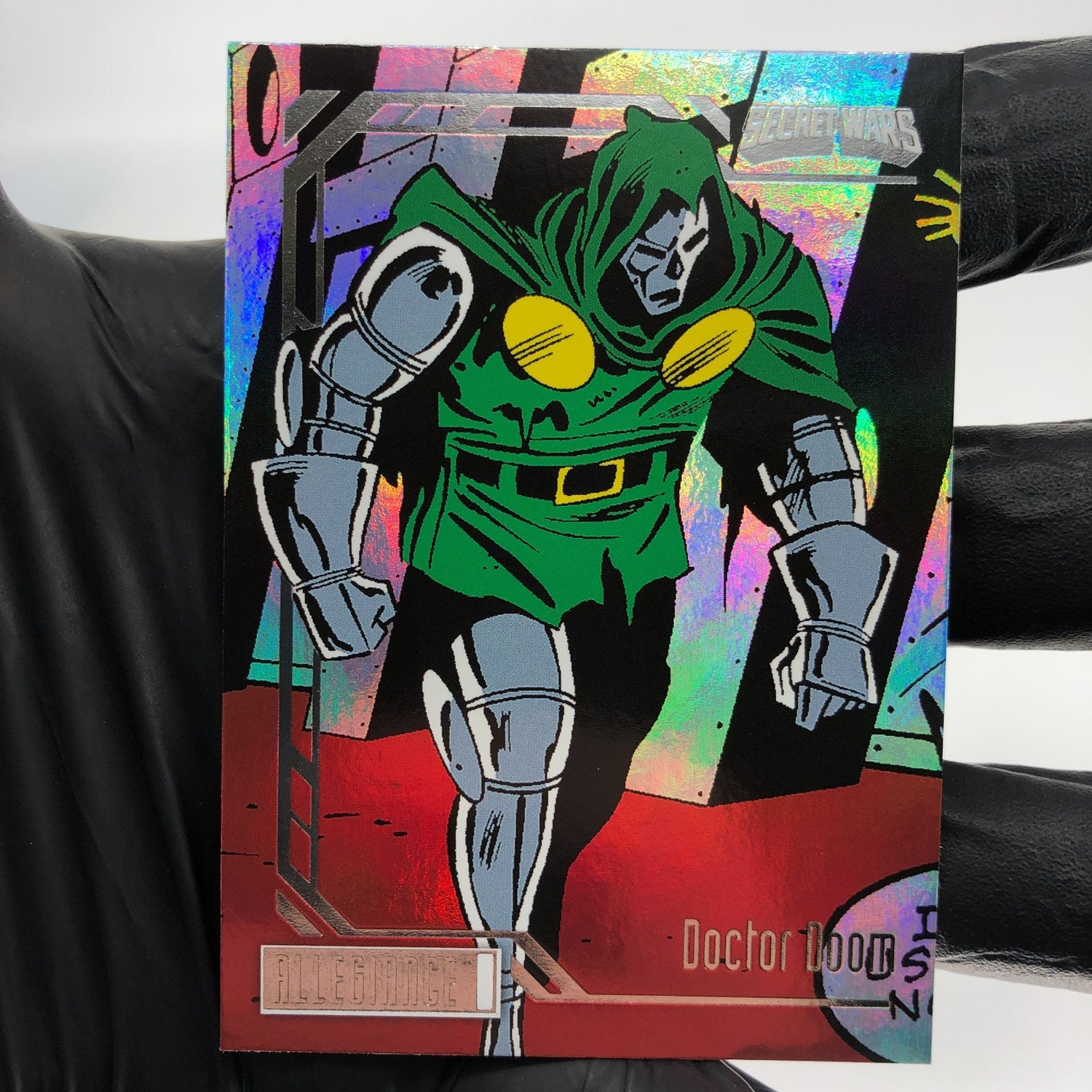 Marvel Card Doctor Doom 24 Rainbow Secret Wars Allegiance Upper Deck [NM]