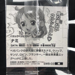 One Piece Nami SW8-03 N Holo Wafer  Japanese [Sealed]