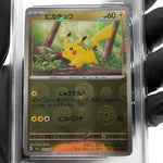 PSA 9 Pokemon Card Pikachu 025/165 C Pokeball SV2a Japanese Karte [9]