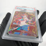 PSA 9 One Piece Card Nami ST01-007 C Parallel Gold Holo Parallel Japanese [10]