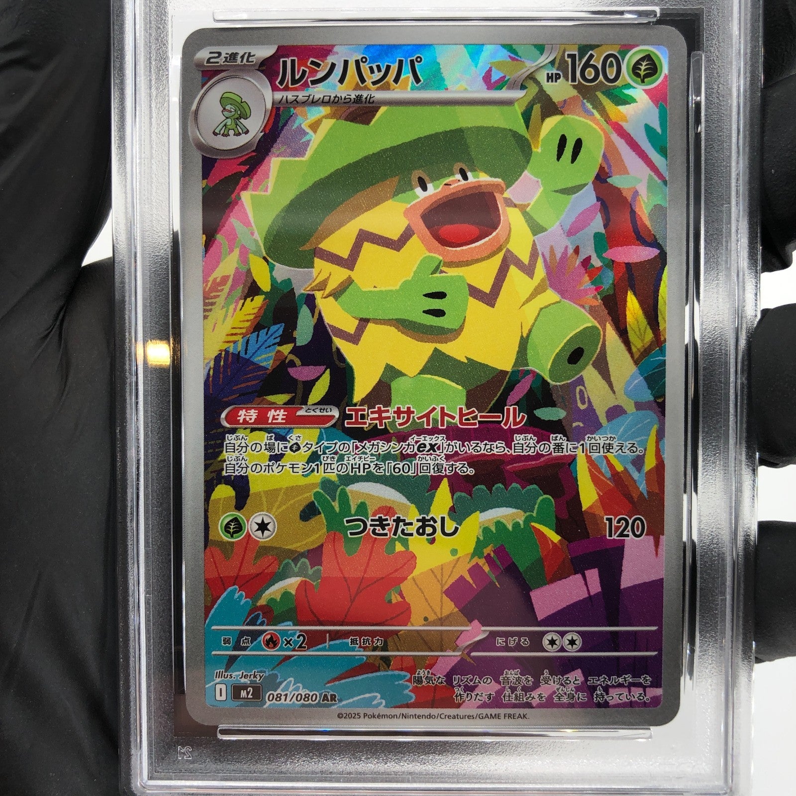 PSA 10 Pokemon Card Ludicolo 081/080 AR M2 Japanese Karte [10]