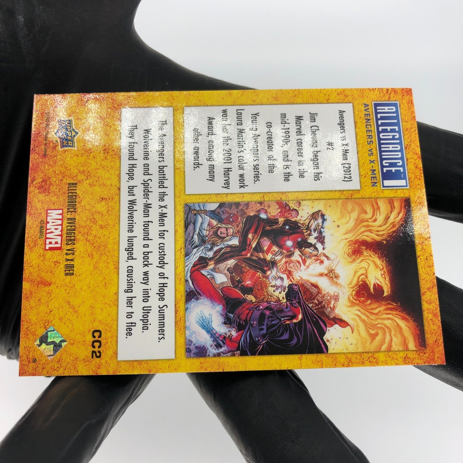 Marvel Card Avengers vs X-Men CC2 Holo Allegiance Upper Deck [NM]