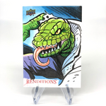 Marvel Card Lizard 1/1 Sketch by Tim Shinn Fleer Upper Deck Renditions [NM]