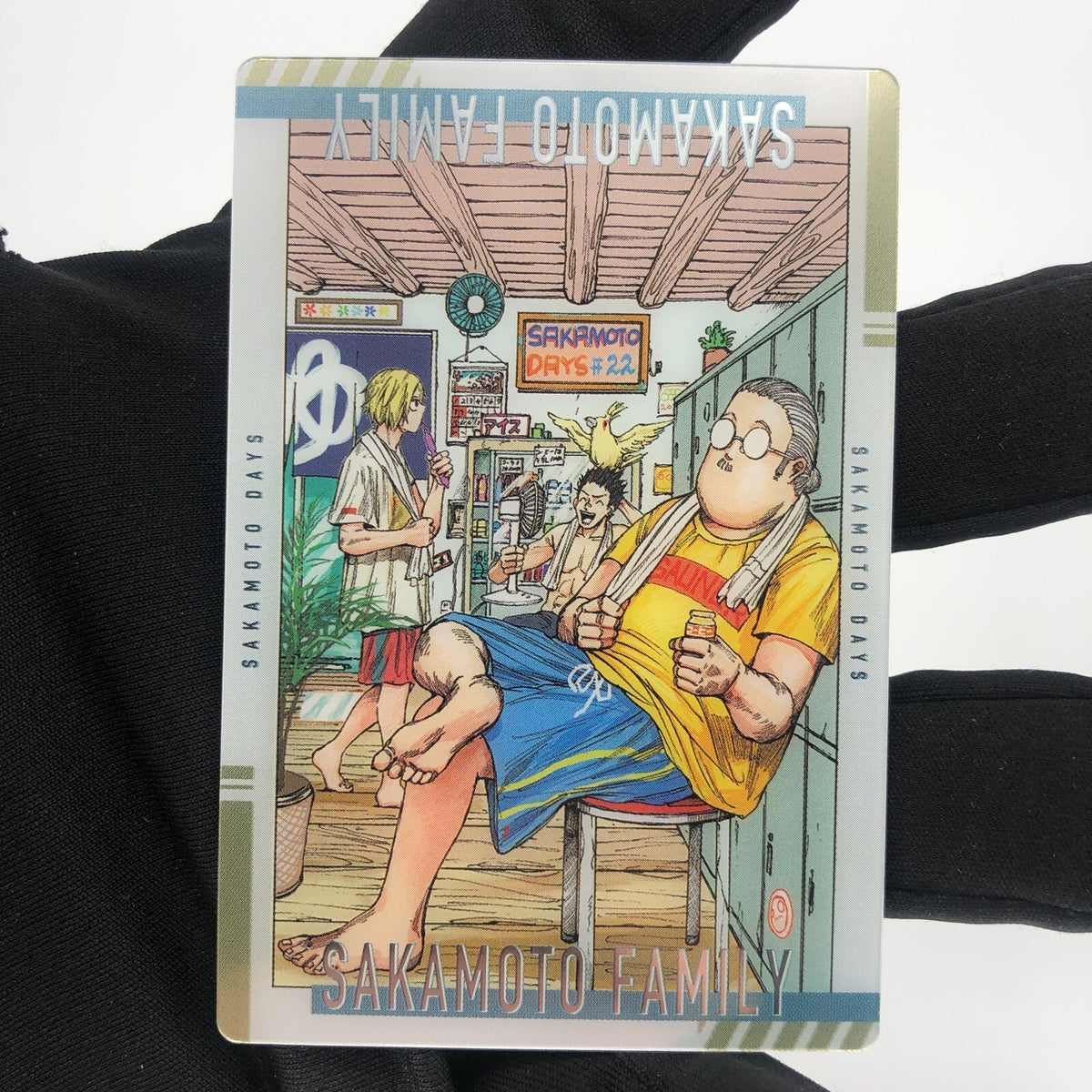 Sakamoto Days Card Wafer Family V-16 Holo Japanese [Mint]